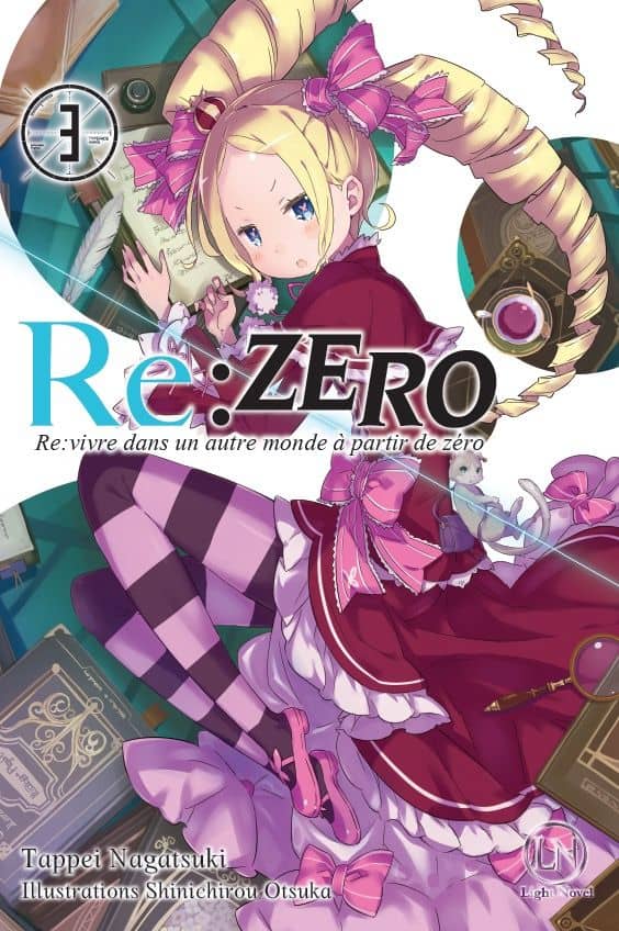 Re Zero Light Novel T 03 O Taku Manga Lounge