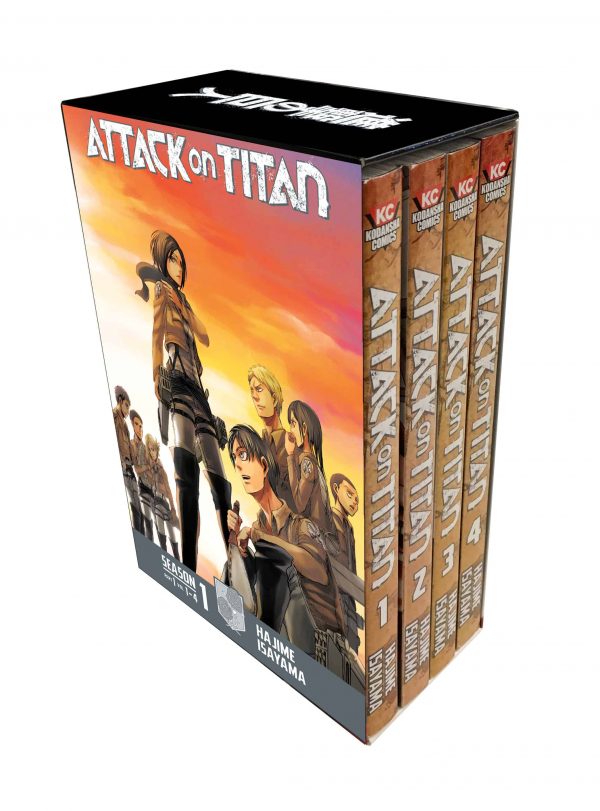 Attack on titan - Season 01 - Manga box set (EN)  T.01 | 9781632366993