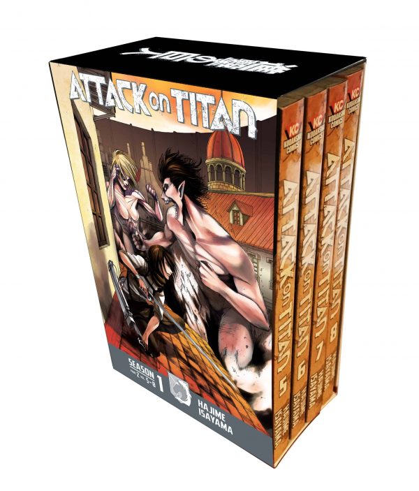 Attack on titan - Season 01 - Manga box set (EN)  T.02 | 9781632367006
