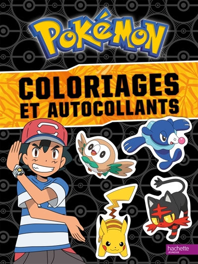 Pokemon : coloriages et autocollants | 9782014642926