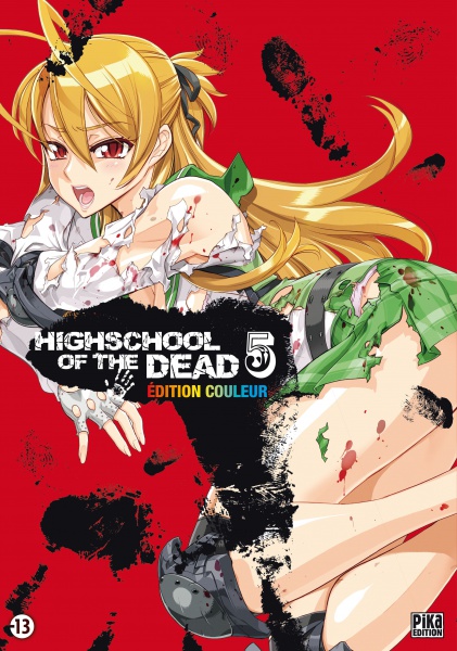 Highschool of the Dead - Ed. Couleur T.05 | 9782811610456