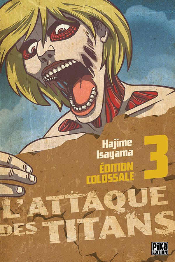 Attaque des Titans (L') - Ed. Colossale T.03 | 9782811630430