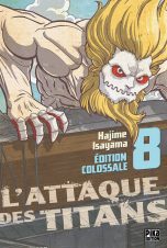 Attaque des Titans (L') - Ed. Colossale T.08 | 9782811643867