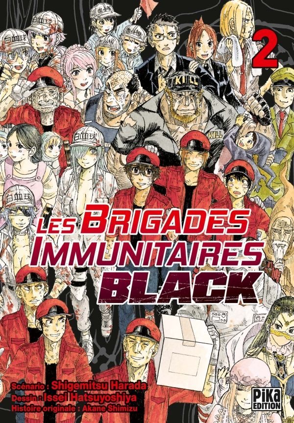 Brigades Immunutaires Black  T.02 | 9782811649951