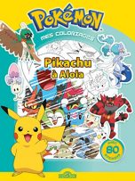 Pokémon coloriage Pikachu a Alola | 9782821208834