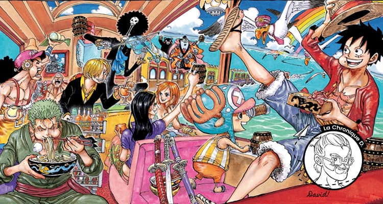 Tableau en 5 pièces One Piece Frères - L'Univers Otaku