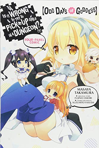 Is it wrong to try to pick up girls in a dungeon: Odds days of goddess - Four-panel comic (EN) | 9781975382278