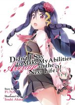 Didn't I say to make my abilities average in the next life (EN) T.05 | 9781645058007