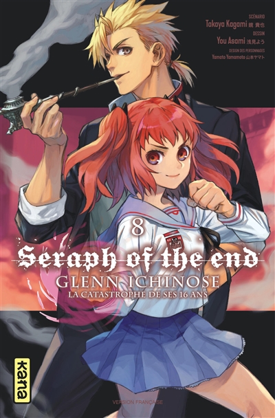 Seraph of the end - Glenn Ichinose T.08 | 9782505110378