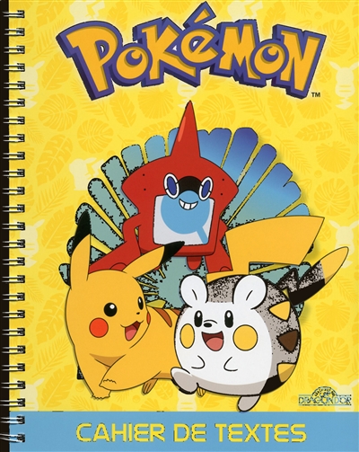Pokemon / cahier de texte | 9782821209343