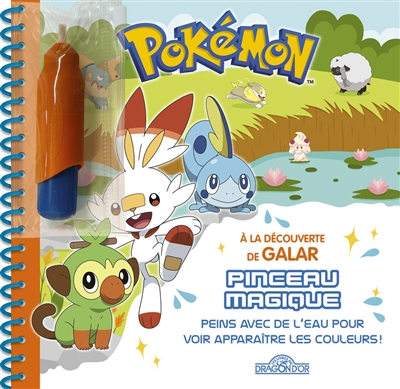 Pokemon: A la decouverte de Galar - Pinceau magique | 9782821212909