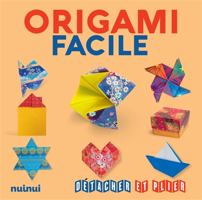 Origami facile: Detacher et plier | 9782889357864