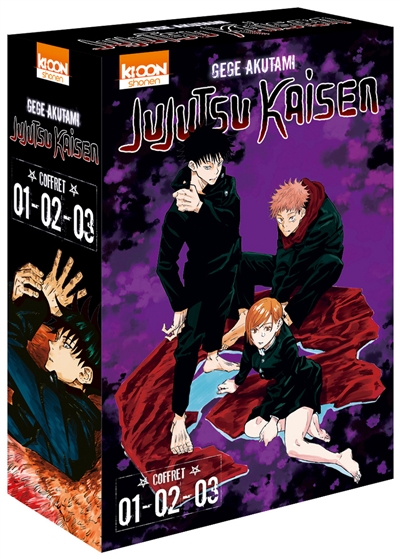 Jujutsu Kaisen - coffret 1-2-3 - Ed. 2021 | 9791032710326