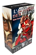 Attaque des titans (L') - Coffret T.01 | 9782811666507