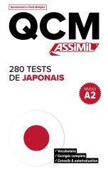 QCM Japonais - Questions à choix multiples, 270 tests de japonais | 9782700508741