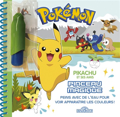 Pokemon: Pikachu - Pinceau magique | 9782821211933