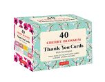 40 cherry blossom Thank You cards (EN) | 9780804853545