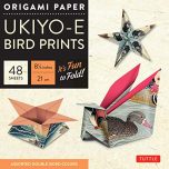 Origami paper 48 sheets: Ukiyo-e bird prints (EN) | 9780804853958