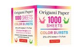 Origami paper 1000 sheets: Radial patterns (EN) | 9780804854597