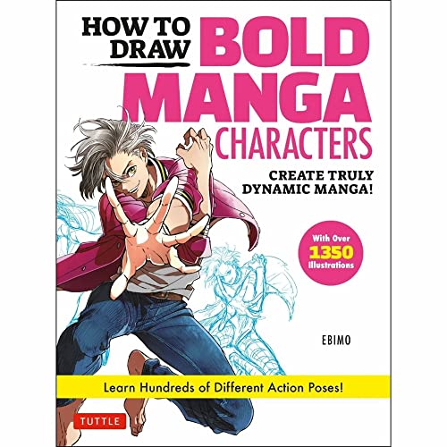 How to draw bold manga characters (EN) | 9784805316757