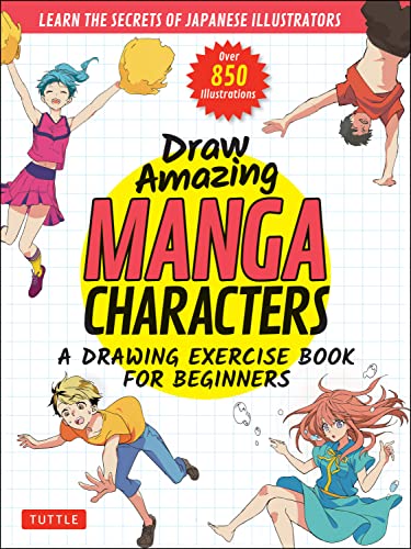 Draw amazing manga characters (EN) | 9784805316771