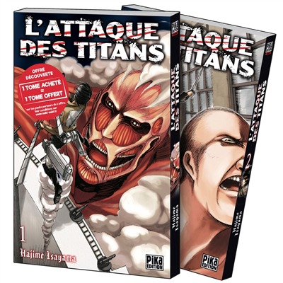 Attaque des titans (L') - Starter pack 3e ed. | 9782811666149