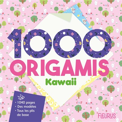 1000 origamis kawaii | 9782215181071