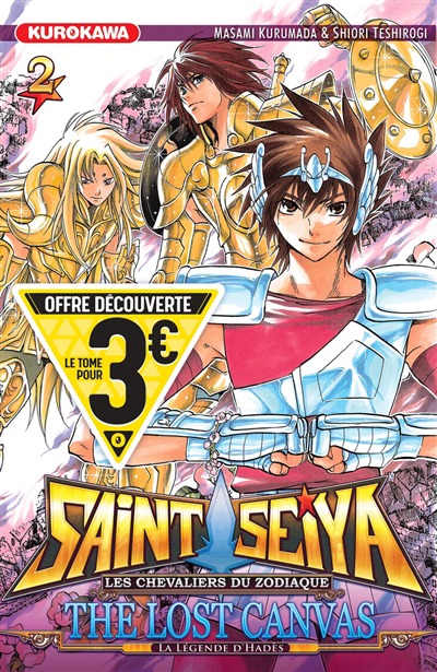 Saint Seiya, the lost canvas: La legende d'Hades - promo T.02 | 9782380713893