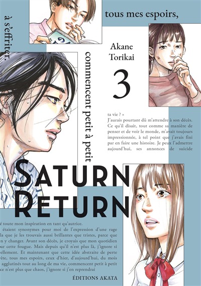 Saturn return  T.03 | 9782382122617