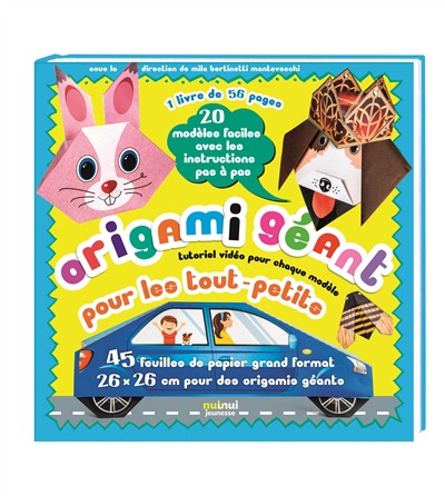 Origami geant pour les tout-petits | 9782889572496