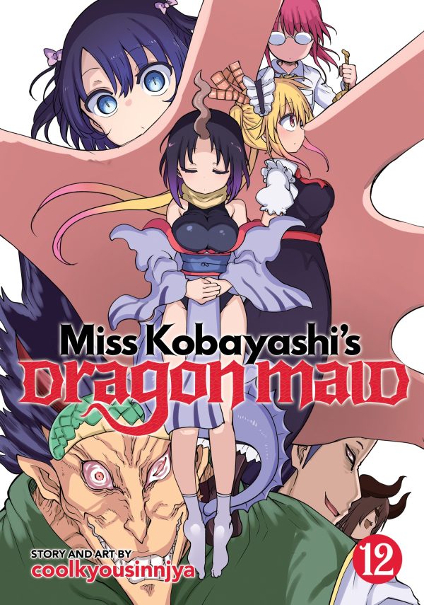 Miss Kobayashi's dragon maid (EN) T.12 | 9781638586074