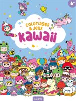 Coloriages et jeux kawaii | 9782215183594