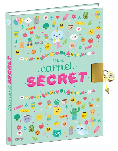 Mon carnet secret kawai | 9782383821069