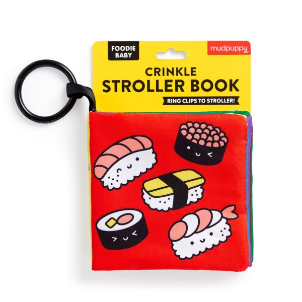 Foodie baby crinkle fabric stroller book (EN) | 9780735377424