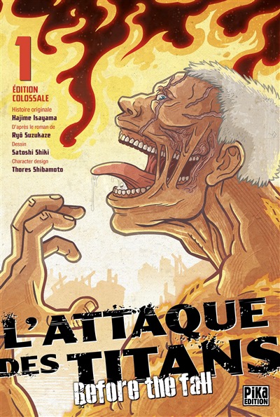 Attaque des Titans (L') - Before the fall - Ed. Colossale T.01 | 9782811673963