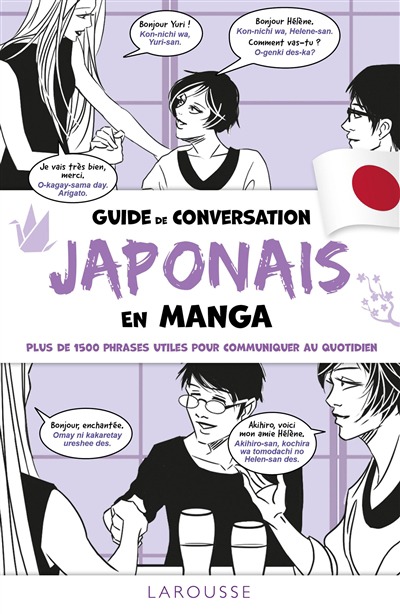 Guide de conversation japonais en manga | 9782036022010