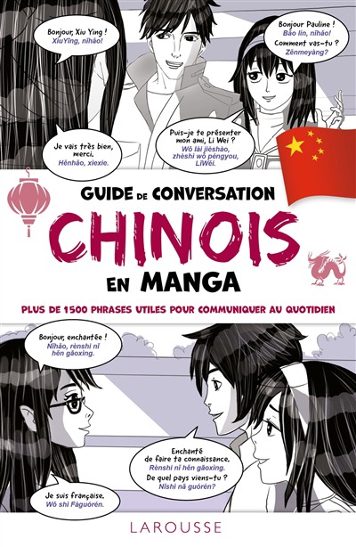 Guide de conversation chinois en manga | 9782036022027