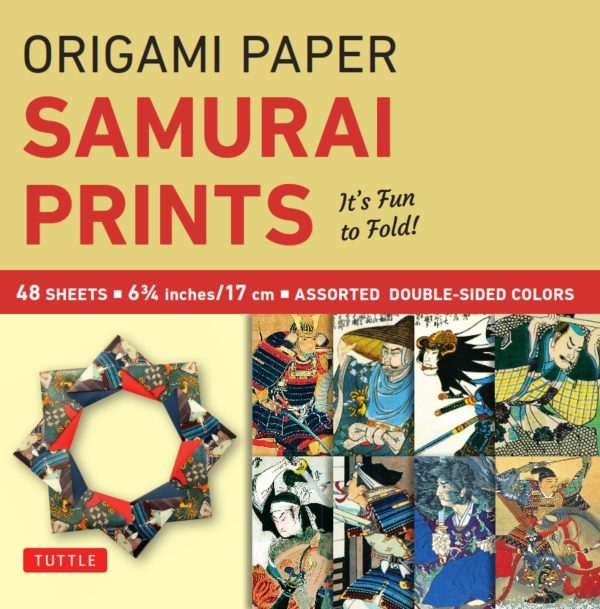 Origami paper - Samurai prints (EN) | 9780804856416
