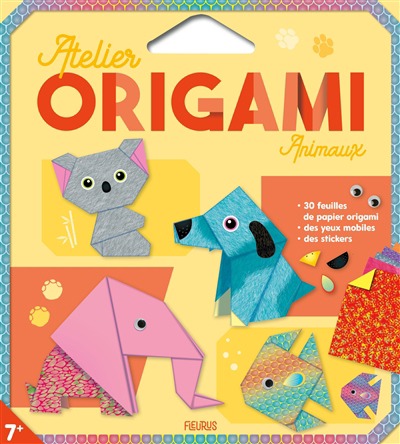 Atelier origami: Animaux | 9782215184843