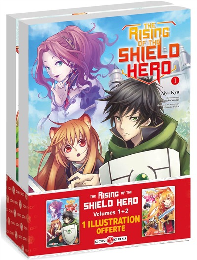 Rising of the Shield Hero (The) - Coffret - T.01 - T.02 avec exlibris | 9791041103959