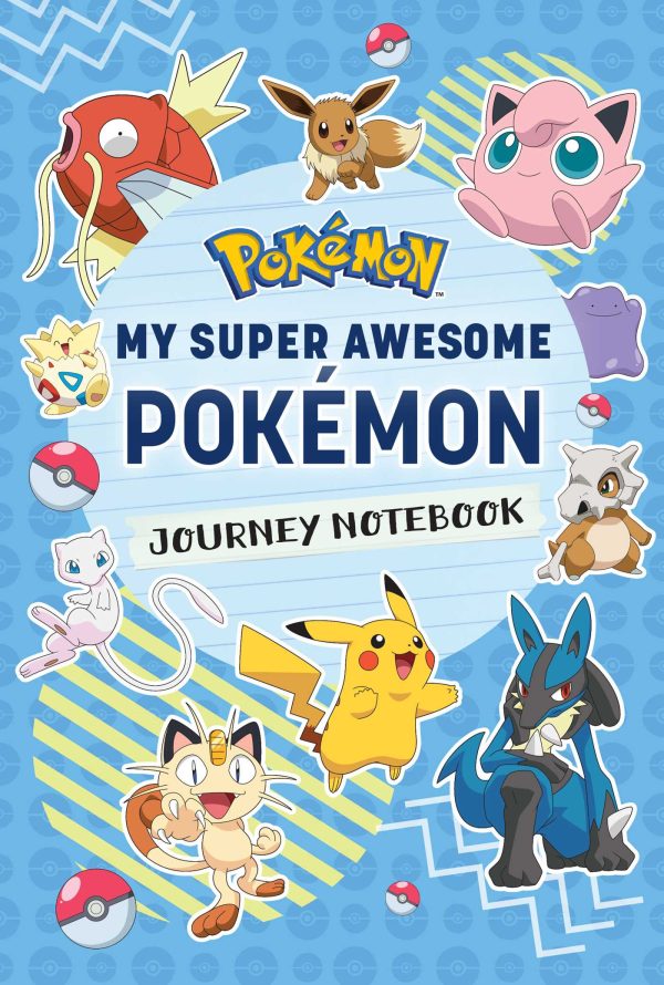 Pokemon: My super awesome pokemon journey notebook (EN) | 9781647228286