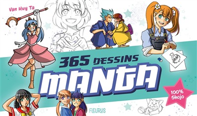 365 dessins manga shojo | 9782215181057