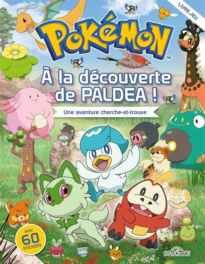 Pokemon - Livre jeu: A la decouverte de paldea | 9782821216532