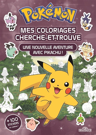 Pokemon - Mes coloriages cherche-et-trouve: Bienvenue a Paldea | 9782821216570