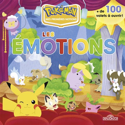 Pokemon - Mes premieres notions T.01 Les emotions | 9782821216600