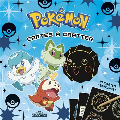 Pokemon - Cartes a gratter 1. Paldea | 9782821216754