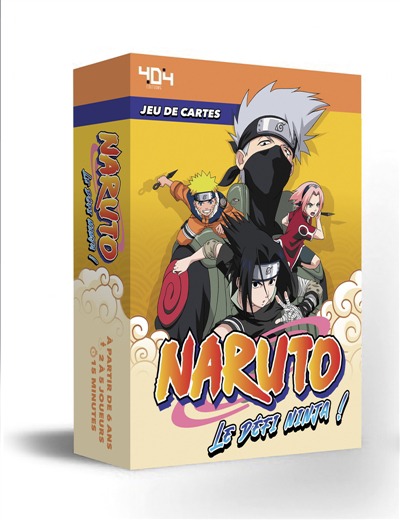 Naruto - Mon jeu de cartes: Le defi Ninja | 9791032407592