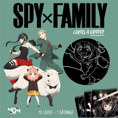 Spy x Family - Cartes a gratter | 9791032407820