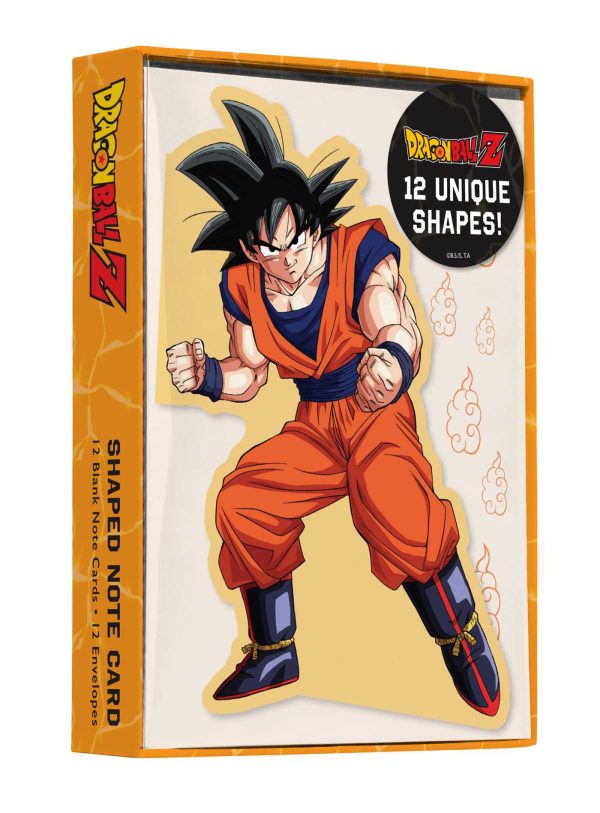 Dragon Ball Z: Shaped note cards, set of 12 (EN) | 9798886632217