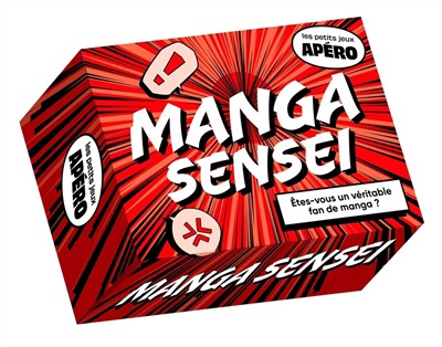 Petit jeu d'apero: Manga Sensei | 9782412090022